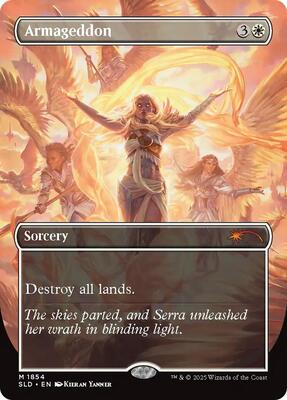 Armageddon card from Secret Lair Drop Series