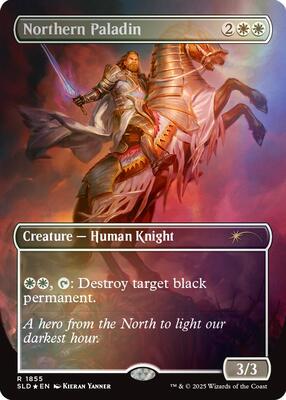Northern Paladin (Rainbow Foil) card from Secret Lair Drop Series