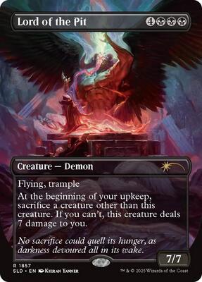 Lord of the Pit card from Secret Lair Drop Series