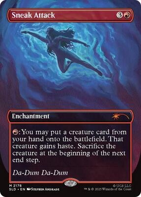 Sneak Attack card from Secret Lair Drop Series
