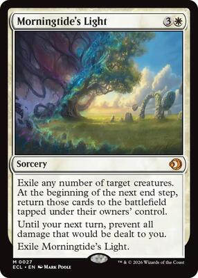 Morningtide's Light card from Lorwyn Eclipsed