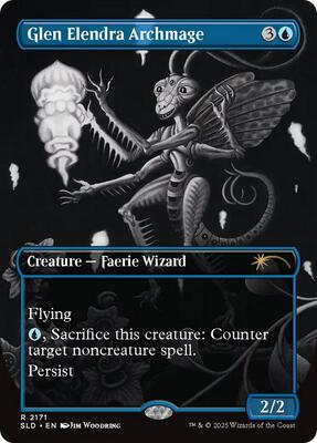 Glen Elendra Archmage (2171) card from Secret Lair Drop Series