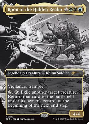 Roon of the Hidden Realm card from Secret Lair Drop Series