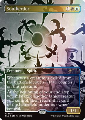 Soulherder (Rainbow Foil) card from Secret Lair Drop Series