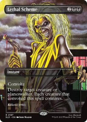 Lethal Scheme card from Secret Lair Drop Series