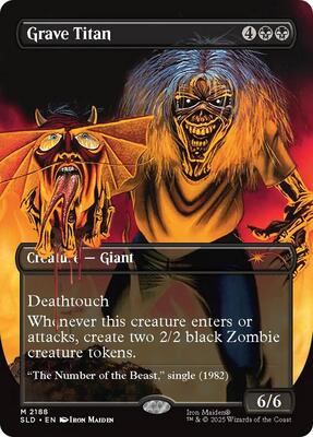 Grave Titan (2188) card from Secret Lair Drop Series