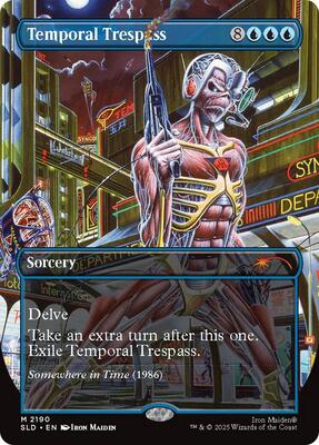 Temporal Trespass card from Secret Lair Drop Series