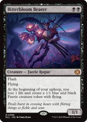Bitterbloom Bearer card from Lorwyn Eclipsed