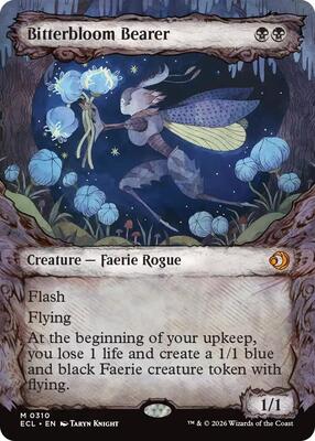 Bitterbloom Bearer (Showcase) card from Lorwyn Eclipsed
