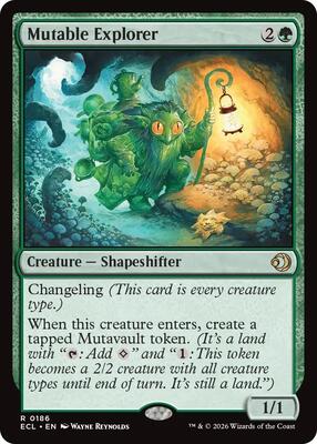 Mutable Explorer card from Lorwyn Eclipsed