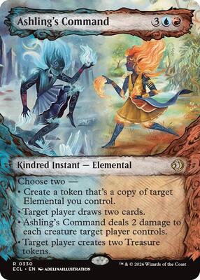 Ashling's Command (Showcase) card from Lorwyn Eclipsed