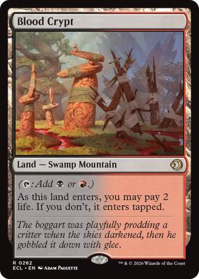 Blood Crypt card from Lorwyn Eclipsed