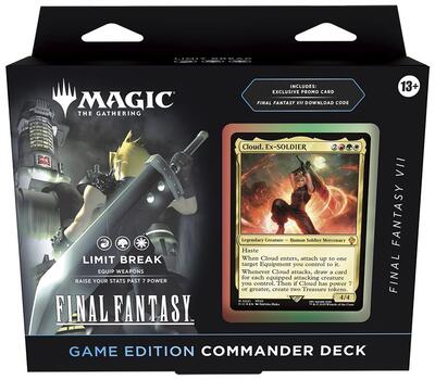 FINAL FANTASY Commander Deck - FINAL FANTASY VII Limit Break (Game Edition) card from Commander: FINAL FANTASY