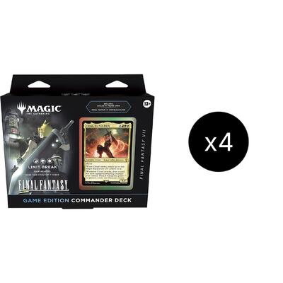 FINAL FANTASY Commander Deck - FINAL FANTASY VII Limit Break Case (Game Edition) card from Commander: FINAL FANTASY