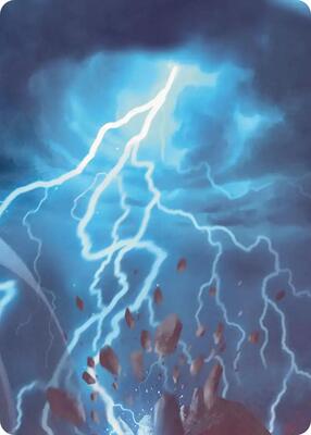 Fated Clash Scene Art Card card from Art Series: FINAL FANTASY