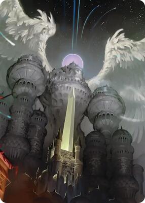 Brilliant Wings Scene Art Card card from Art Series: FINAL FANTASY