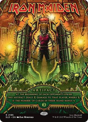 Iron Maiden card from Secret Lair Drop Series