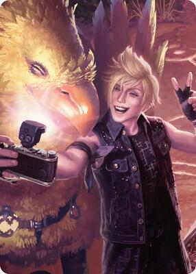 Flash Photography Scene Art Card card from Art Series: FINAL FANTASY