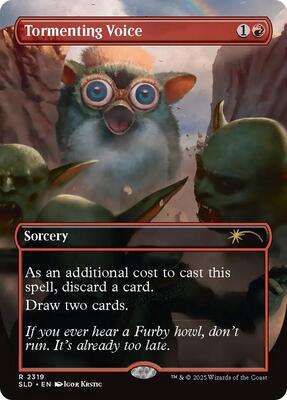 Tormenting Voice card from Secret Lair Drop Series