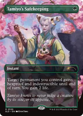Tamiyo's Safekeeping card from Secret Lair Drop Series