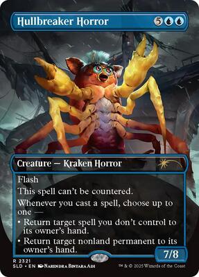 Hullbreaker Horror card from Secret Lair Drop Series