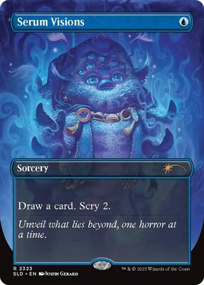 Serum Visions (2323) card from Secret Lair Drop Series