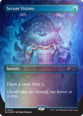 Serum Visions (2323) (Rainbow Foil) card from Secret Lair Drop Series