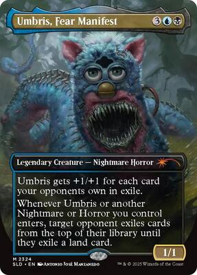 Umbris, Fear Manifest card from Secret Lair Drop Series