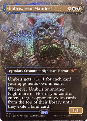 Umbris, Fear Manifest (Confetti Foil) card from Secret Lair Drop Series