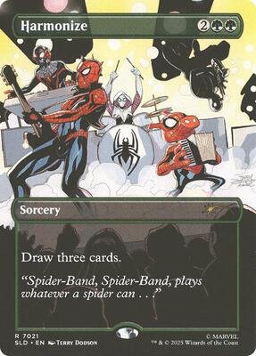 Harmonize (7021) card from Secret Lair Drop Series