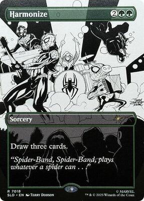 Harmonize (7018) card from Secret Lair Drop Series
