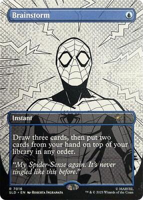 Brainstorm (7016) card from Secret Lair Drop Series