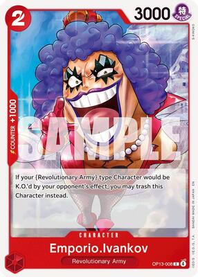 Emporio.Ivankov card from Carrying On His Will