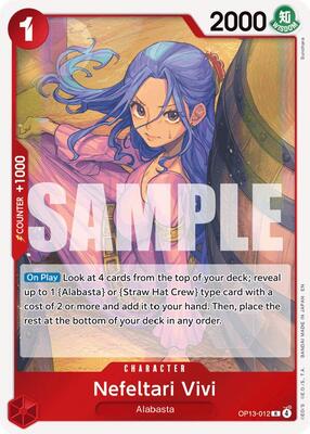 Nefeltari Vivi card from Carrying On His Will