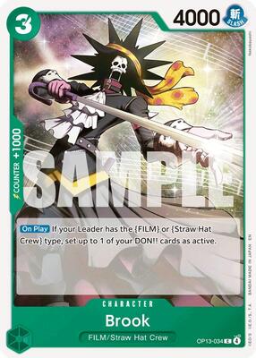 Brook card from Carrying On His Will