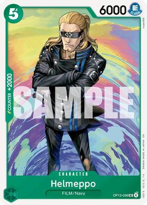 Helmeppo card from Carrying On His Will