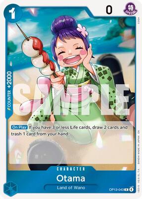 Otama card from Carrying On His Will