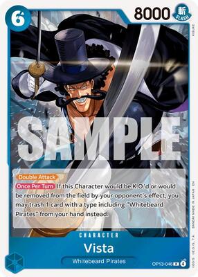 Vista card from Carrying On His Will