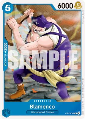 Blamenco card from Carrying On His Will
