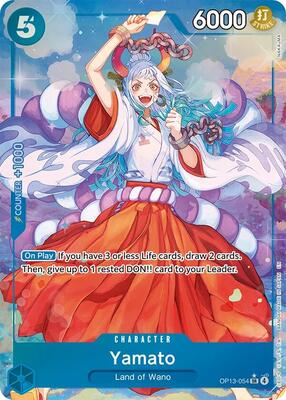 Yamato (Alternate Art) card from Carrying On His Will