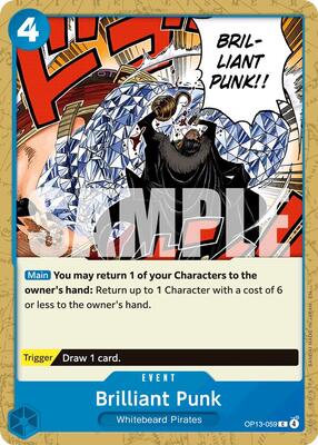 Brilliant Punk card from Carrying On His Will