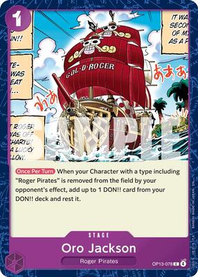 Oro Jackson card from Carrying On His Will