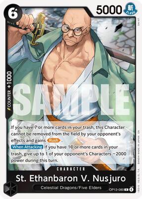St. Ethanbaron V. Nusjuro card from Carrying On His Will