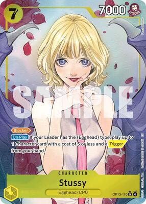 Stussy (Alternate Art) card from Carrying On His Will