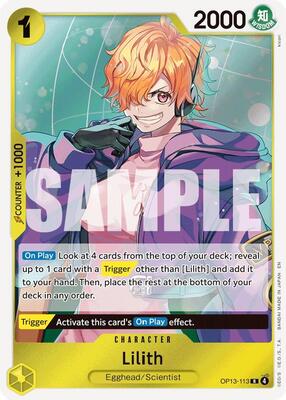 Lilith card from Carrying On His Will
