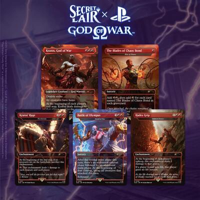 Secret Lair x God of War: Greek - Non-Foil Edition card from Secret Lair Drop Series