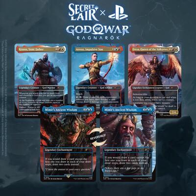 Secret Lair x God of War: Norse - Non-Foil Edition card from Secret Lair Drop Series