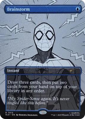 Brainstorm (7013) card from Secret Lair Drop Series