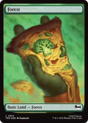Forest (0314) (Surge Foil) card from Teenage Mutant Ninja Turtles