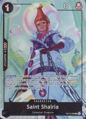 Saint Shalria (Premium Card Collection -Best Selection Vol. 5-) card from One Piece Promotion Cards